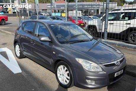 Grey 2008 Hyundai I30 Hatchback Slx 1.6 Crdi