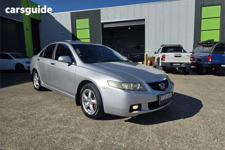 Silver 2003 Honda Accord Euro Sedan LUXURY F