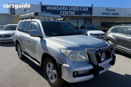Silver 2011 Toyota Landcruiser Wagon Vx (4X4)