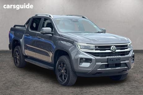 Grey 2025 Volkswagen Amarok Dual Cab Utility Panamericana Tdi600 4Motion