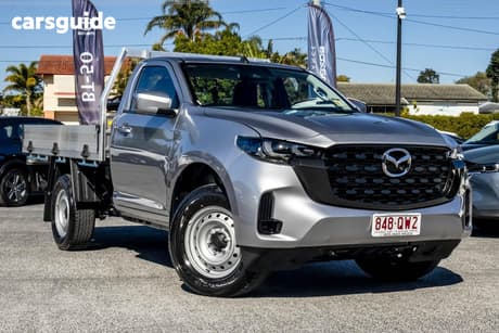 Silver 2026 Mazda BT-50 Cab Chassis Xs (4X2)