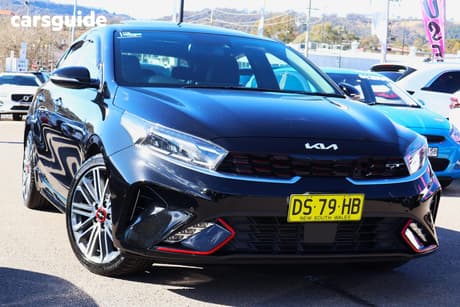 Black 2024 Kia Cerato Hatchback Gt
