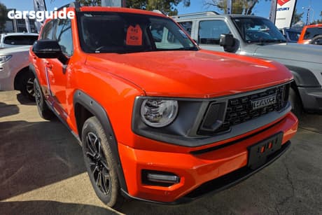 Orange 2026 GWM Haval H7 Wagon Vanta Hybrid (2Wd)