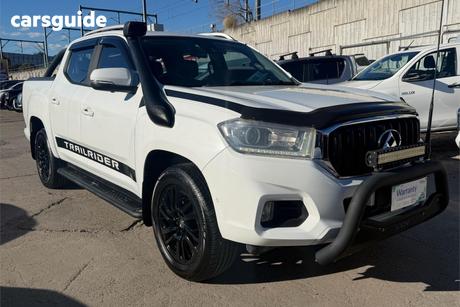 White 2019 LDV T60 Double Cab Utility Trailrider (4X4)