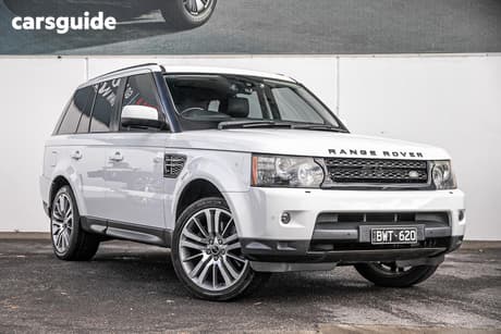 White 2012 Land Rover Range Rover Sport Wagon 3.0 Sdv6
