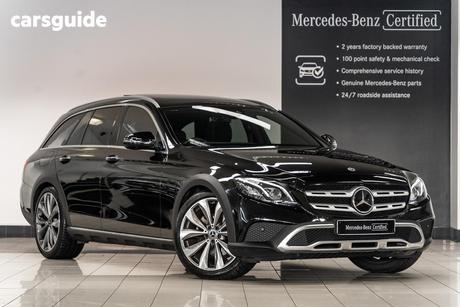 Black 2019 Mercedes-Benz E220 Estate D 4Matic (All Terrain)