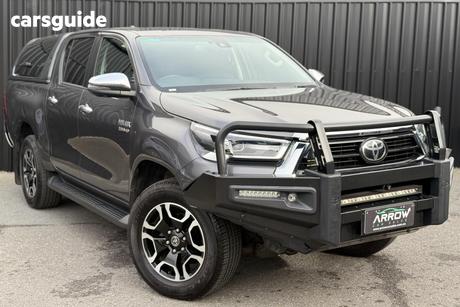 Grey 2023 Toyota Hilux Double Cab Pick Up Sr5 (4X4)
