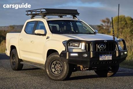 White 2020 LDV T60 Double Cab Utility Trailrider 2 (4X4) D20