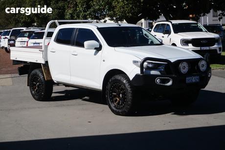 White 2022 Mazda BT-50 Dual Cab Chassis Xt (4X4)