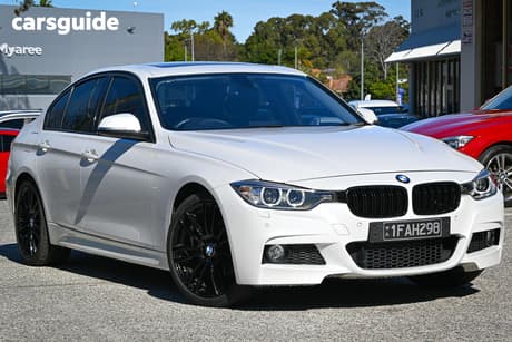 White 2012 BMW 320I Sedan 20I