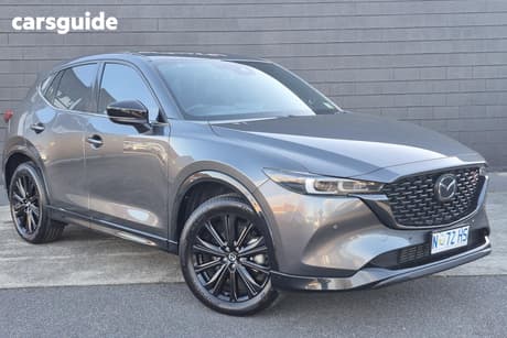 Grey 2022 Mazda CX-5 Wagon Gt Sp Turbo (Awd)