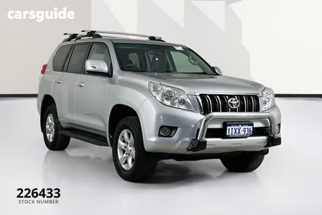Silver 2012 Toyota Landcruiser Prado Wagon Gxl (4X4)