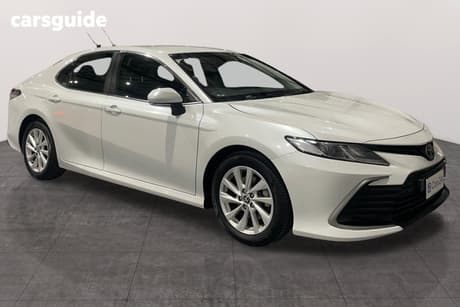White 2023 Toyota Camry Sedan Ascent
