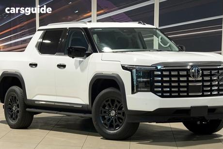 White 2025 MG Mgu9 Double Cab Pick Up Explore