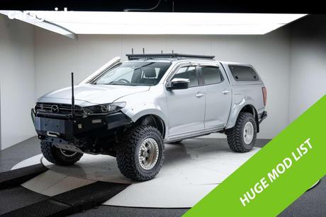 Silver 2021 Mazda BT-50 Dual Cab Pick-up Gt (4X4)