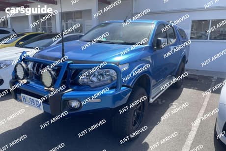 Blue 2017 Mitsubishi Triton Dual Cab Utility Gls (4X4)