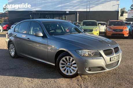 Grey 2009 BMW 3 Sedan EXECUTIVE E90 MY09 SEDAN
