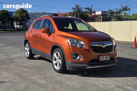 Orange 2016 Holden Trax Wagon Ltz