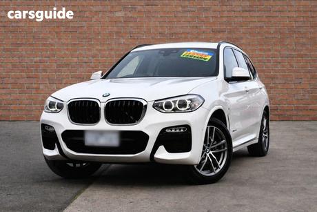 White 2018 BMW X3 Wagon Xdrive 20D M-Sport