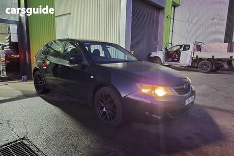 Black 2007 Subaru Impreza Hatchback R (Awd)