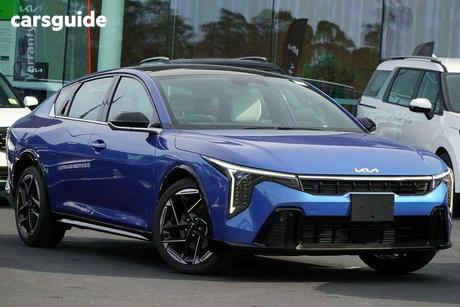 Blue 2025 Kia K4 Sedan Gt-Line