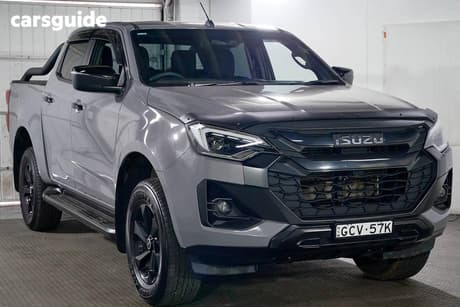 Grey 2025 Isuzu D-MAX Crew Cab Utility X-Rider (4X4)