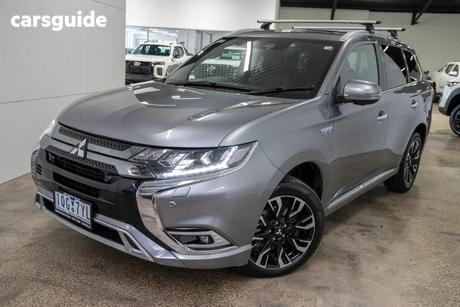 Grey 2019 Mitsubishi Outlander Wagon Phev (Hybrid) Es Adas