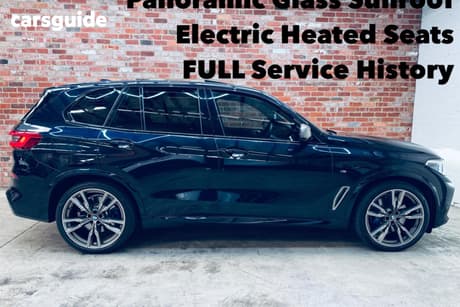 Black 2020 BMW X5 Wagon M50I