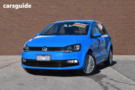 Blue 2016 Volkswagen Polo Hatchback 66 Tsi Trendline