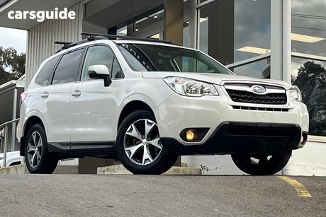 White 2015 Subaru Forester Wagon 2.5I-L