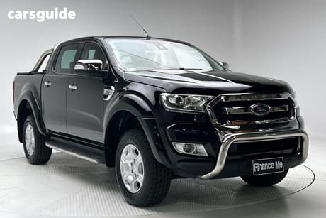Black 2017 Ford Ranger Dual Cab Utility Xlt 3.2 (4X4)