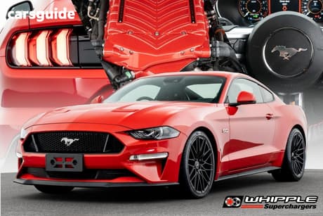 Red 2018 Ford Mustang Coupe Fastback Gt 5.0 V8