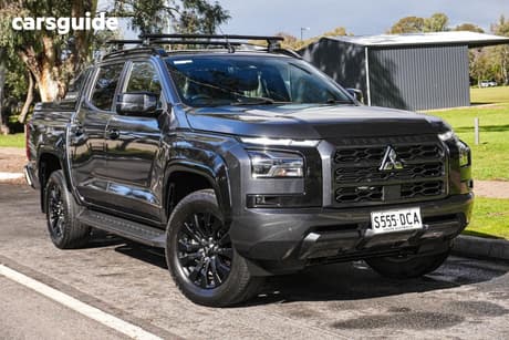 Grey 2024 Mitsubishi Triton Double Cab Pick Up Gsr (4X4)