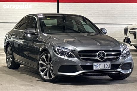 Grey 2016 Mercedes-Benz C250 Sedan