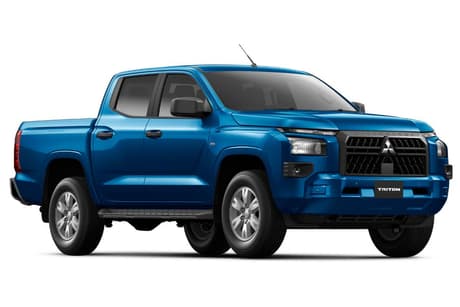 Blue 2026 Mitsubishi Triton Cab Chassis Glx (4X2)