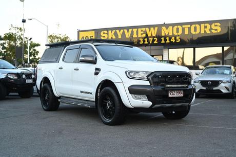White 2017 Ford Ranger Dual Cab Pick-up Wildtrak 3.2 (4X4)