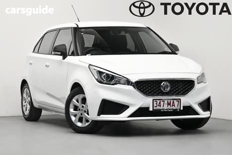 White 2023 MG MG3 Hatchback Core