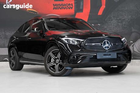 Black 2024 Mercedes-Benz GLC300 Coupe 4Matic