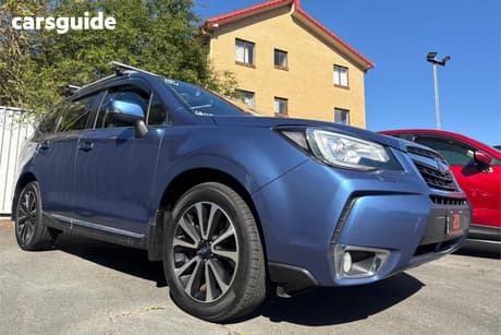 Blue 2016 Subaru Forester Wagon 2.0Xt Premium