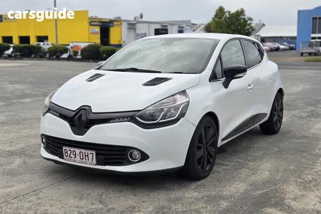 White 2013 Renault Clio Hatchback Dynamique