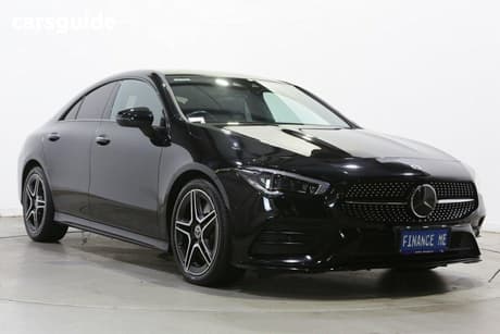 Black 2022 Mercedes-Benz CLA250 Coupe 4Matic