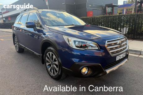 Blue 2017 Subaru Outback Wagon 2.5I Premium