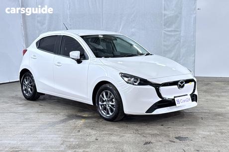 White 2024 Mazda 2 Hatchback G15 Pure