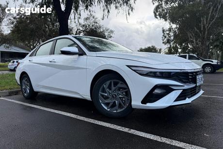 White 2026 Hyundai I30 Sedan Hev 1.6P Dct