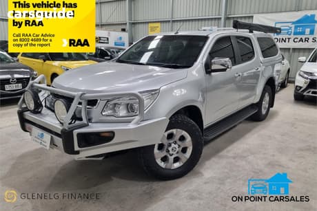 Silver 2015 Holden Colorado Crew Cab Pickup Ltz (4X4)