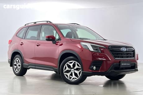 Red 2022 Subaru Forester Wagon 2.5I-L (Awd)
