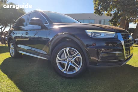 Black 2017 Audi Q5 Wagon 2.0 Tdi Quattro Design