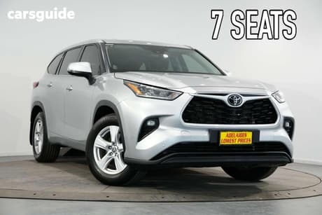 Silver 2022 Toyota Kluger Wagon Gx Awd