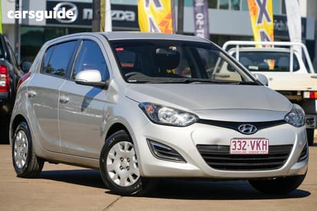 Silver 2013 Hyundai I20 Hatchback Active