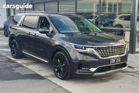 Grey 2022 Kia Carnival Wagon Platinum